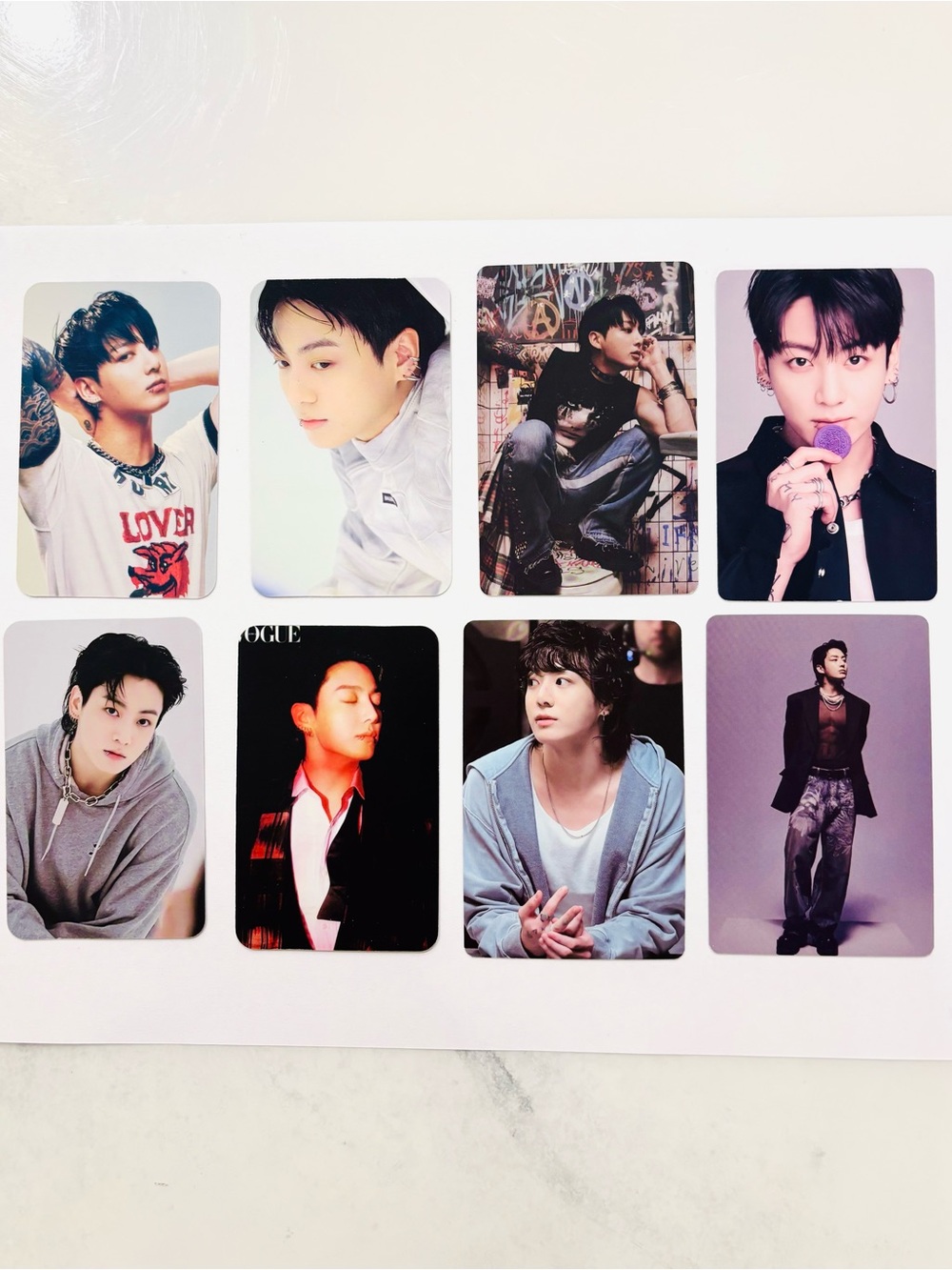 (8/$10) BTS JUNGKOOK PHOTOCARD BUNDLE